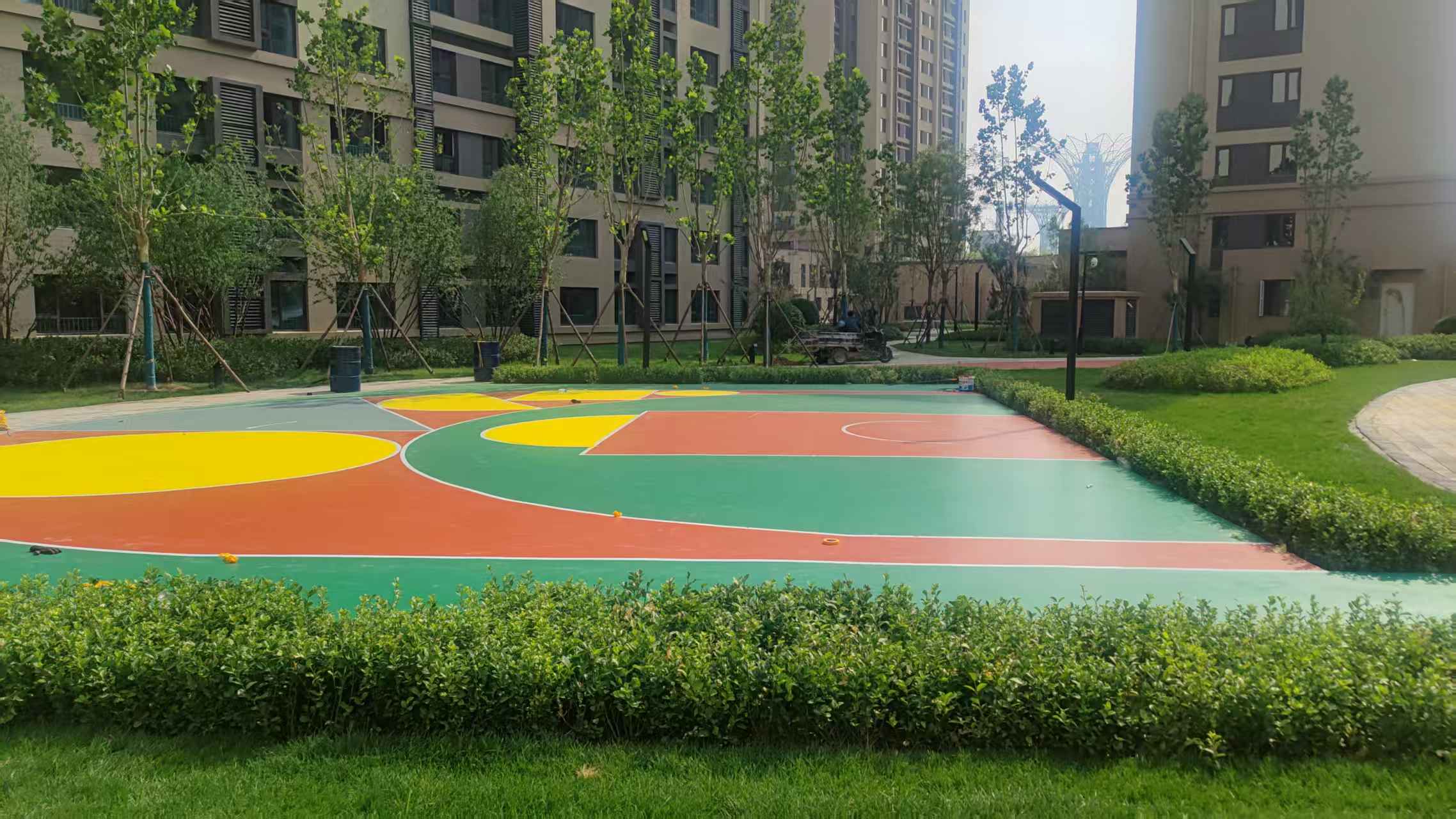 哈尔滨市学校塑胶跑道塑胶地面 - 价格